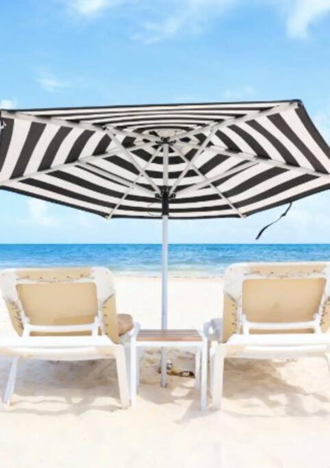פלאייה דל כרמן Mareazul Beachfront Apartment 2Br Private Pool Casa Ancora מראה חיצוני תמונה
